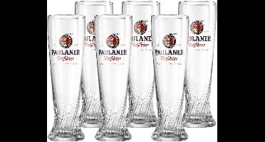 Weizenbiergläser Paulaner 500 ml Set van 6