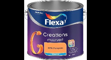 Flexa - Creations Muurverf Zijdemat - 85% Pompoen - Mengverf - 2.5 L