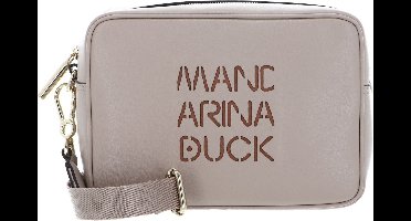 MANDARINA DUCK Schoudertas Lady Duck Camera Bag Whitecap Gray Beige