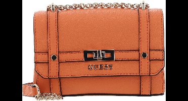 GUESS Schoudertas Emilee Mini Convertible Crossbody Flap Orange Oranje