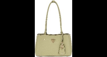 GUESS Schoudertas Meridian Girlfriend Satchel Sage Lichtgroen