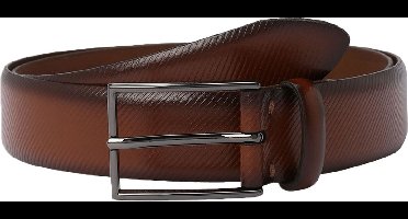LLOYD Leren Riem Men's Leather Belt W100 Cognac Bruine