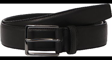 bugatti Leren Riem Men´s Cow Leather Belt 3.5 W120 Black Zwart