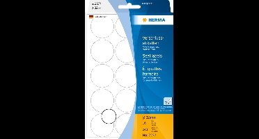 Etiket herma 2277 rond 32mm transparant 240st | 10 stuks