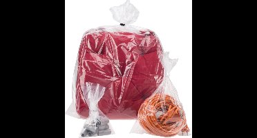 Plastic zakken (pe) transparant 60 x 80 cm 150 micron