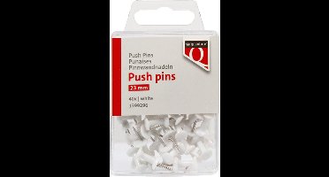 Push pins Quantore 40 stuks wit