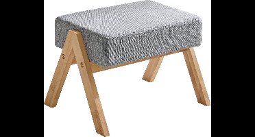 JGS ® Moderne Houten Voetenbank met A-vormig Ontwerp voor Woon- en Slaapkamer