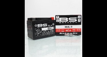 sla bs accu voor malaguti scooter 50 f15 fire fox double disc & spec 1998 tot 1999 yb4l-b / 12v 4.2ah nieuw