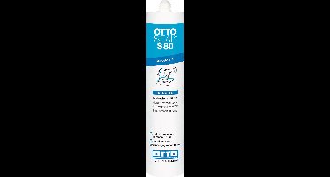 Ottoseal S80 natuursteenkit alkoxy - 310 ml koker - mat jasmijn - voor marmer en natuursteen