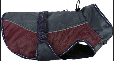 Flamingo Hondenjas Eisberg Bordeaux / Donkerblauw Winterjas 60cm