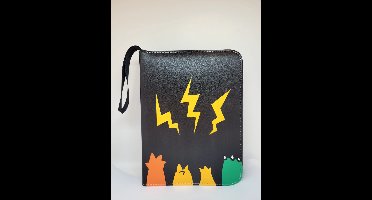 New Age Devi - Verzamelmap voor 400 standaard formaat kaarten Waterdicht Zwart Geschikt voor Pokmon en andere kaartspellen