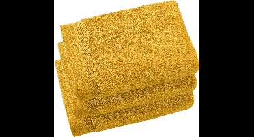 De Witte Lietaer Gastendoekjes Contessa, Golden Yellow - 40 x 60 cm - 3 stuks - Katoen