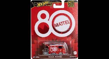 Hot Wheels JBL68, Kool Kombi, Auto, 3 jaar, Metaal, Kunststof, Rood, Wit