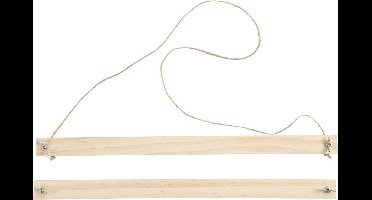 Poster hanger, H: 2 cm, D: 2,2 cm, B: 33,6 cm, 1 set