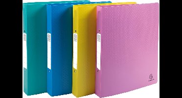 Exacompta 12x Ringmap 2 ringen 30mm polypropyleen Forever Young - A4 maxi - Geassorteerd - 54790E