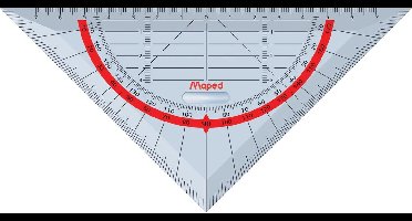 Geodriehoek Maped 16mm
