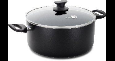 GreenPan Cambridge Black Kookpot met deksel 24 cm