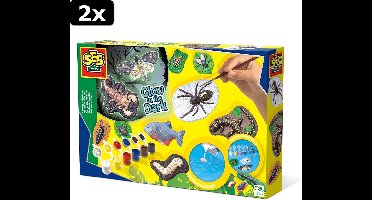 2x SES Gieten en schilderen - Enge beesten