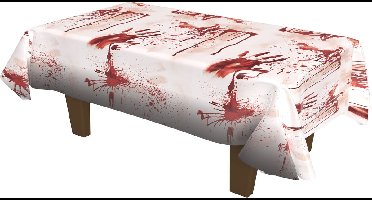 Tafelkleed bloederig