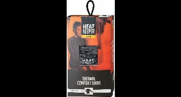 Heatkeeper Thermo ondergoed dames lange mouw - Techno - Warm Thermo shirt hoge hals - Zwart / L