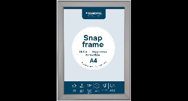 Kliklijst Europel - Posterlijst - A4 - 21 x 29,7 cm - Frame 20mm - Aluminium