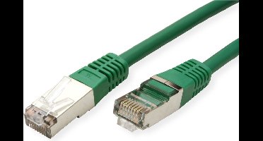 ROLINE patchkabel Cat.5e (Klasse D) FTP, groen, 3 m