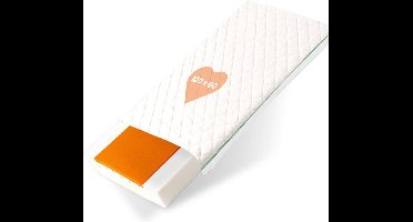BestCare Visco kindermatras babymatras 120x60 x12cm koudschuim matras visco-elastisch traagschuim wasbaar Aloë Vera hoes Standaard 100 by Oeko-TEX