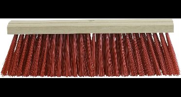 Straatbezem 35cm - Rood