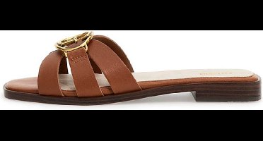 Guess Symo Dames Slippers - Cognac - Maat 36