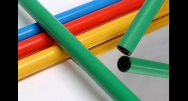 Gymnastiekstok in kunststof : 80 cm geel