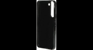 Mobiparts hoesje geschikt voor Samsung Galaxy S22 Plus - Zacht TPU - Schokabsorberend TPU - Grip Coating - Zwart