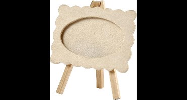 Lijst op ezel, afm 13,2x11,5 cm, dikte 18 mm, 1 stuk
