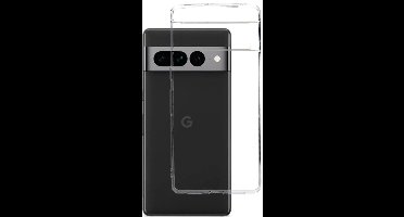 Mobiparts hoesje geschikt voor Google Pixel 7 Pro - Zacht TPU - Schokabsorberend TPU - Grip Coating - Transparant