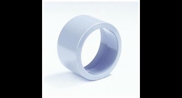 Dyka Inzetverloopring PVC grijs 100 x 70mm
