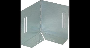 Hoekstuk t.b.v. metalen randkist 150x300 SV (25 stuks)