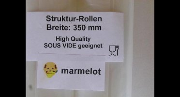 Marmelot Vacuumfolie Rollen Microstructuur 35cm x 6m 2 Rollen voor alle Merken Vacuum Sealers