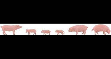 Faller - Pigs - FA151910 - modelbouwsets, hobbybouwspeelgoed voor kinderen, modelverf en accessoires