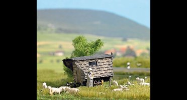 Busch - Schaferwagen H0 (2/21) * - BU1981 - modelbouwsets, hobbybouwspeelgoed voor kinderen, modelverf en accessoires