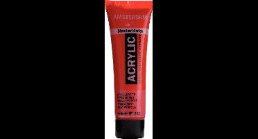 Royal Talens Amsterdam Acrylverf - Pyrrole rood - 20 ml - 315