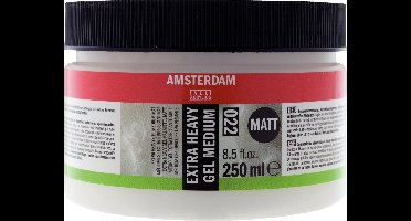 Amsterdam Extra heavy gel medium mat 022 pot 250 ml