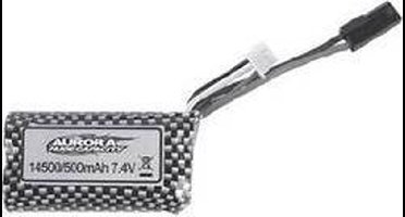 Absima Li-ion accupack 7.4 V 500 mAh - Reserve-accu voor First Step Performance Cars