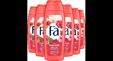 6x Fa Douchegel - Paradise Moments 250 ml