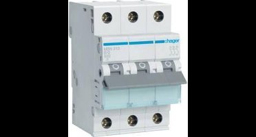 Hager MBN310 MBN310 Zekeringautomaat 3-fasig 10 A 230 V, 400 V