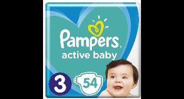 Pampers Active Baby Maat 3-54 Luiers
