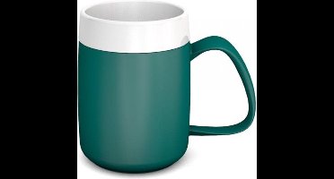 Conische Warmhoudbeker met Handvat - Blauwgroen