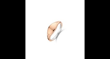 TI SENTO Dames Ring - 925 zilver - Zilver rosé verguld - Maat 16.00 mm / maat 50 - 12223SR