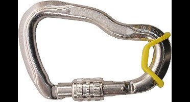 Kong Via Ferrata Karabiner Met clip om verdraaiing te voorkomen