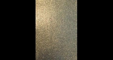 EVA foam vellen 2 millimeter 22x30 centimeter 5 stuks Goud glitter