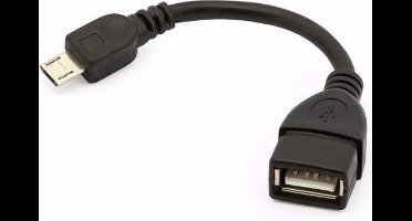 Micro USB naar USB (OTG) kabel