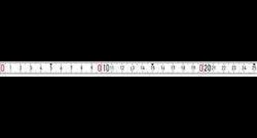 BMI 357004001RNL-SK Meetlint 1 m Staal